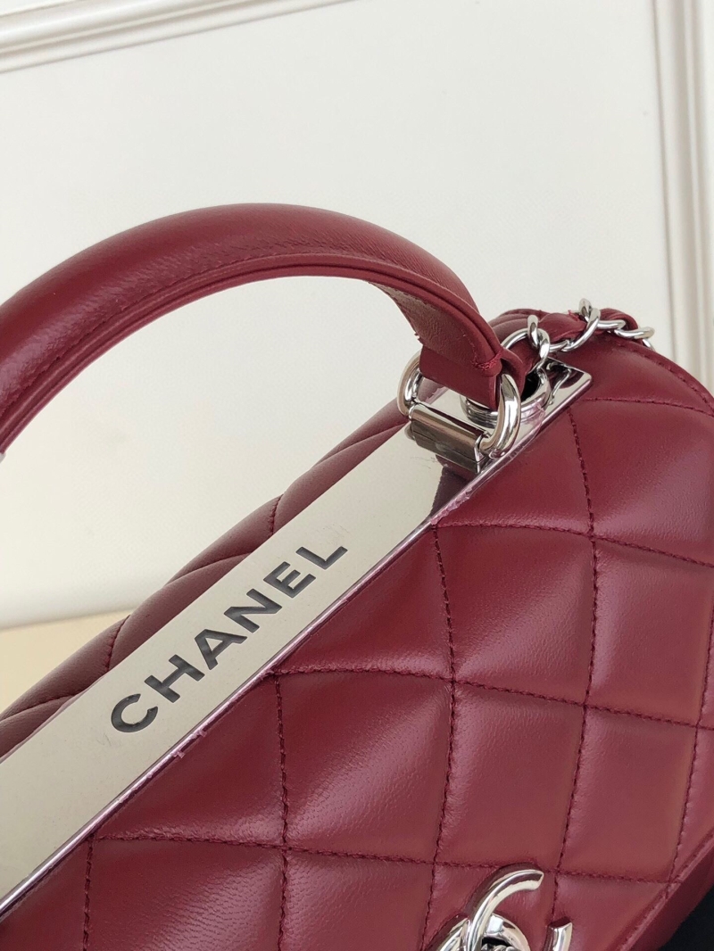 Ch**el top handle bags